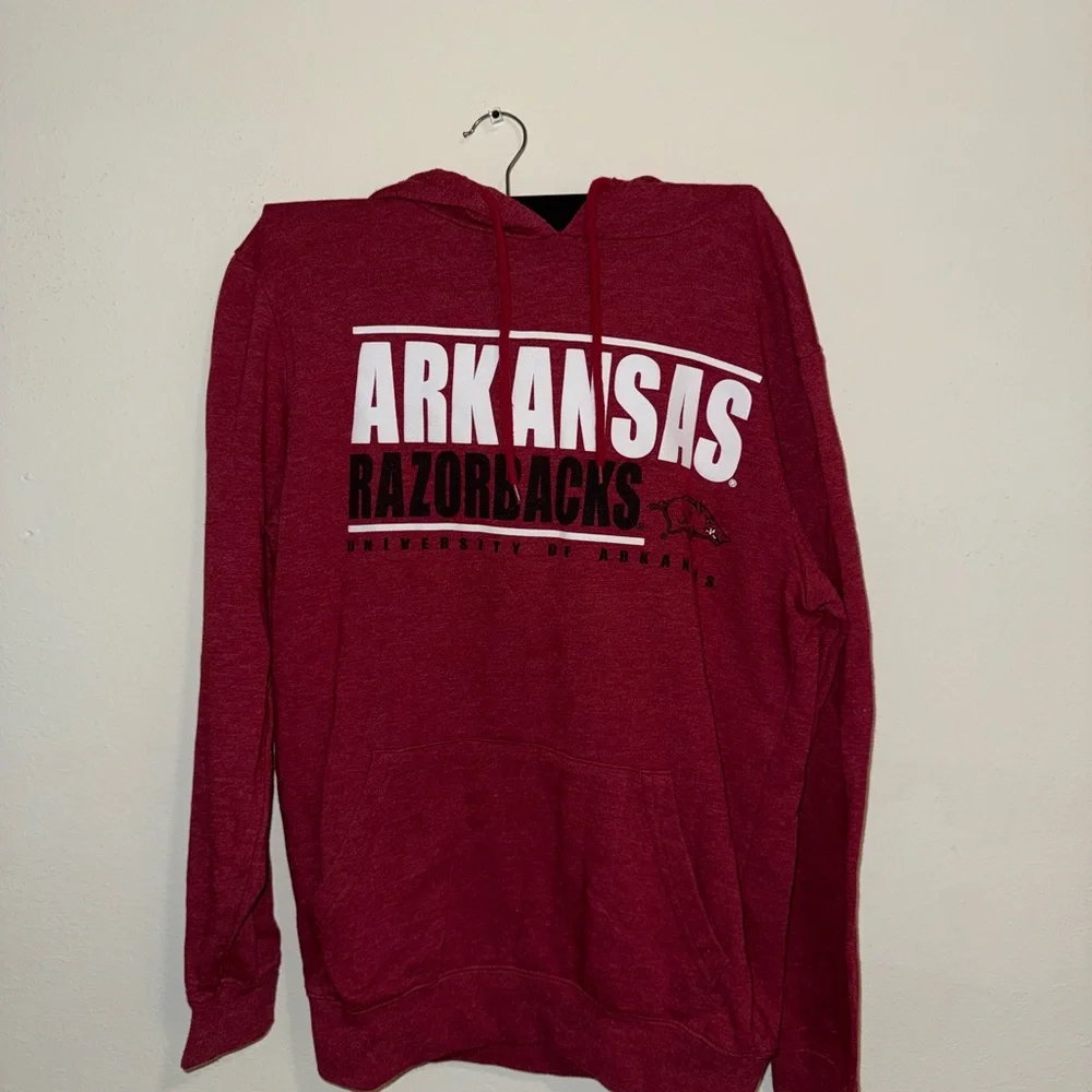 Arkansas Razorbacks Red Hoodie - Picture 2 of 4
